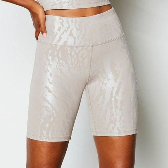 Calvin Klein Womens Performance High Waist Athletic Running Yoga Shorts #7 - Picture 7 of 8